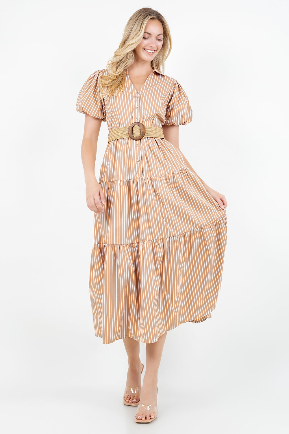 PSD5000-GREEN STRIPE_CAMEL STRIPE