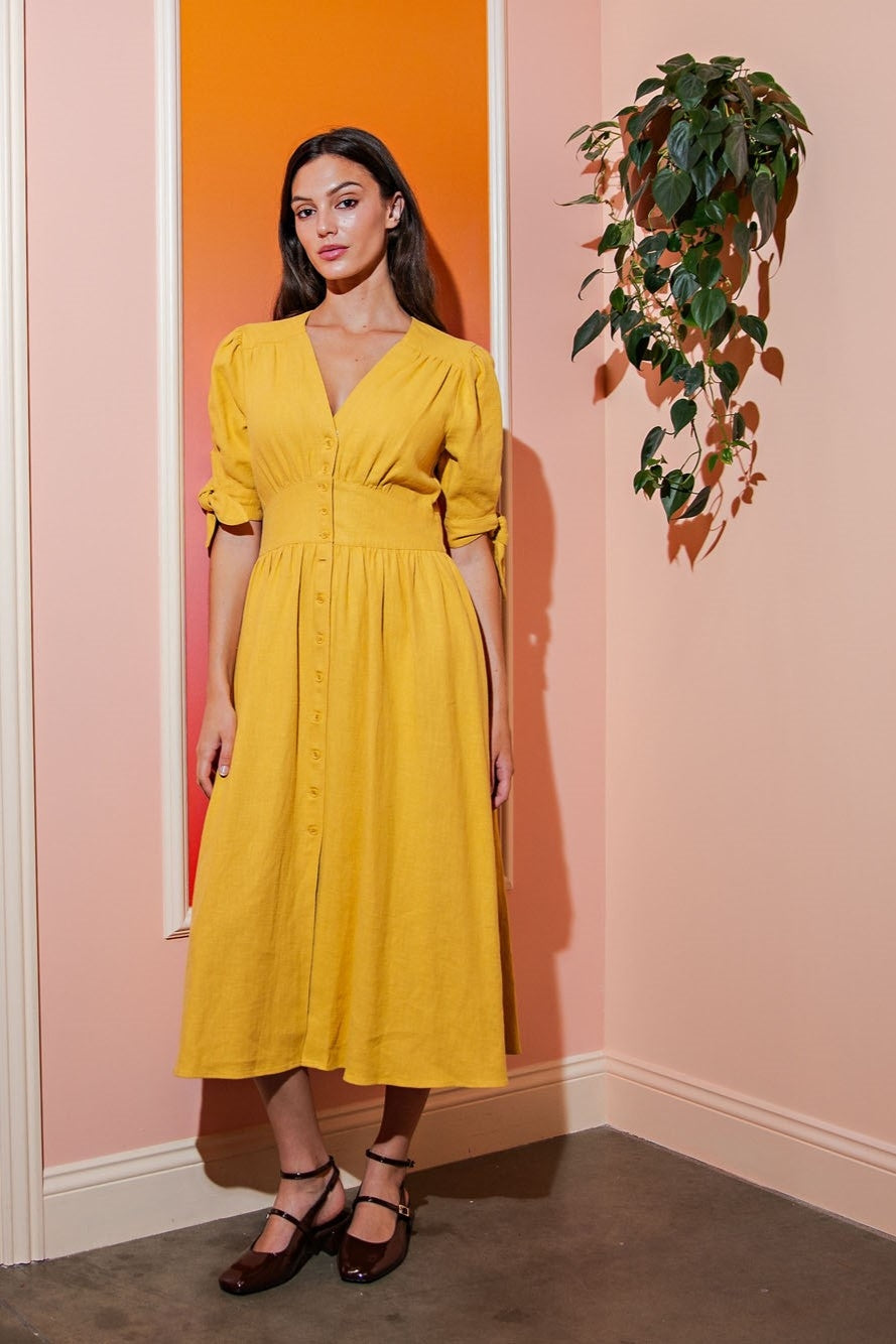 PSD5039-SUNBUST_BUTTER YELLOW