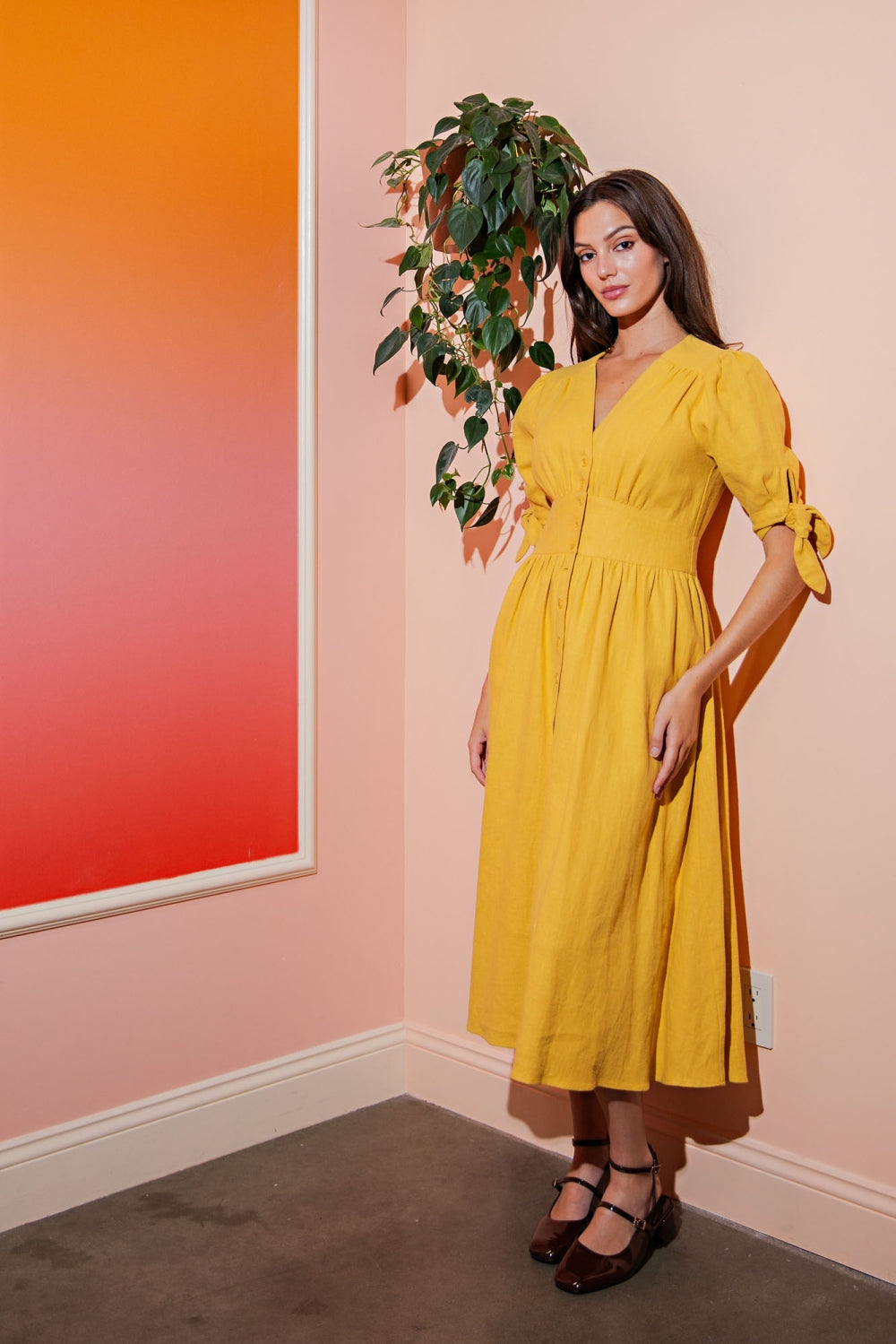 PSD5039-SUNBUST_BUTTER YELLOW