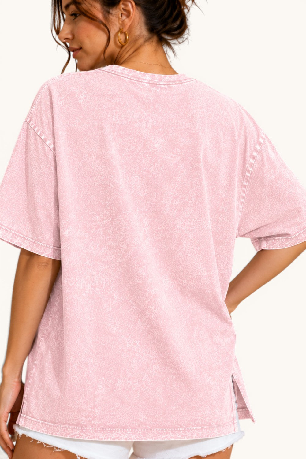 Mineral Washed S/S Boyfriend Fit Tee