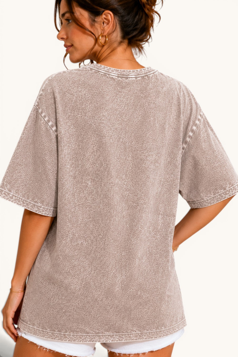 Mineral Washed S/S Boyfriend Fit Tee
