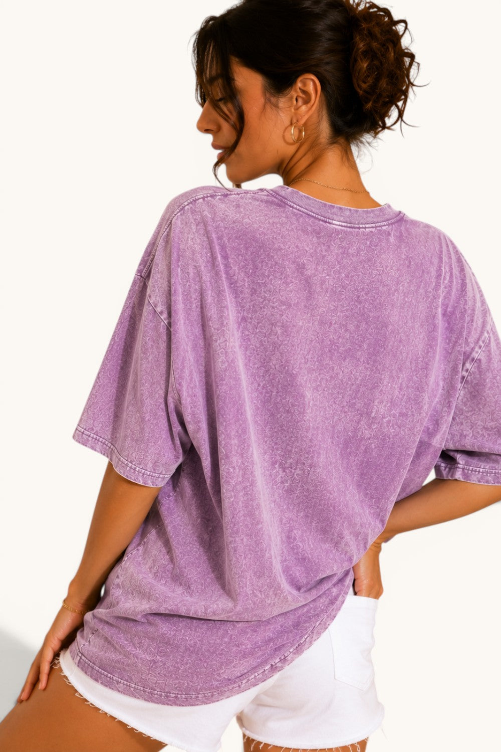 Mineral Washed S/S Boyfriend Fit Tee