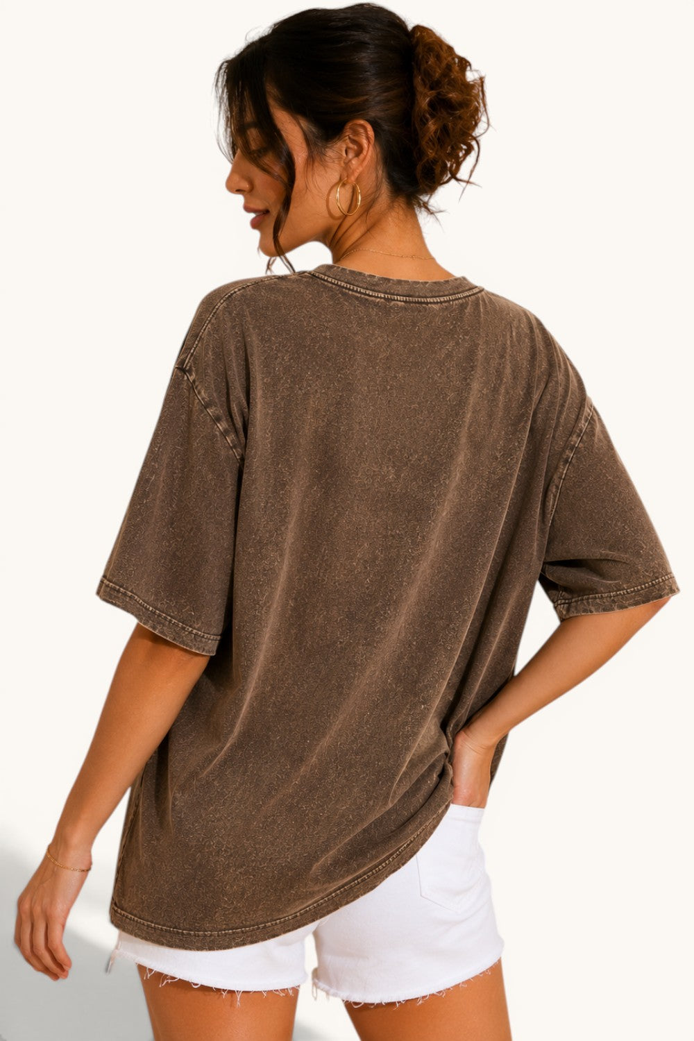 Mineral Washed S/S Boyfriend Fit Tee
