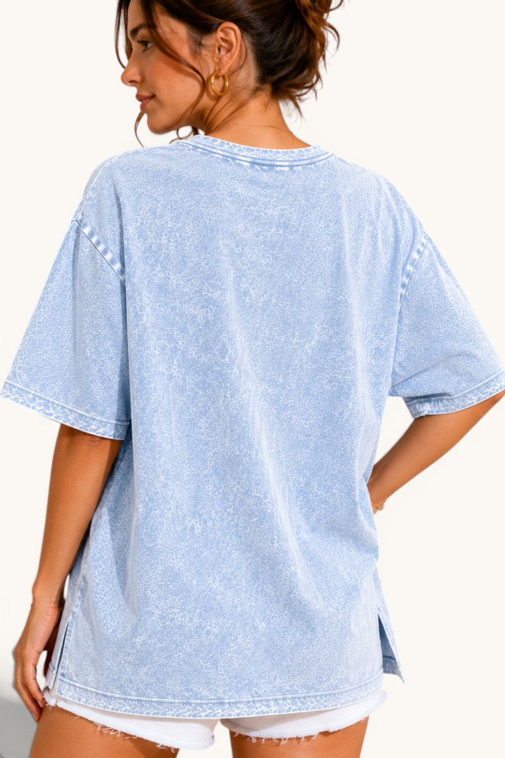 Mineral Washed S/S Boyfriend Fit Tee